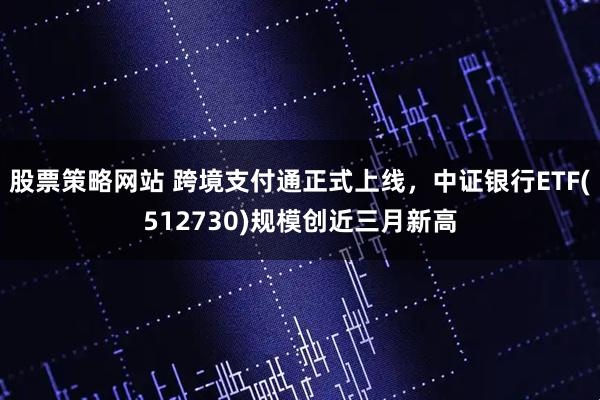 股票策略网站 跨境支付通正式上线，中证银行ETF(512730)规模创近三月新高